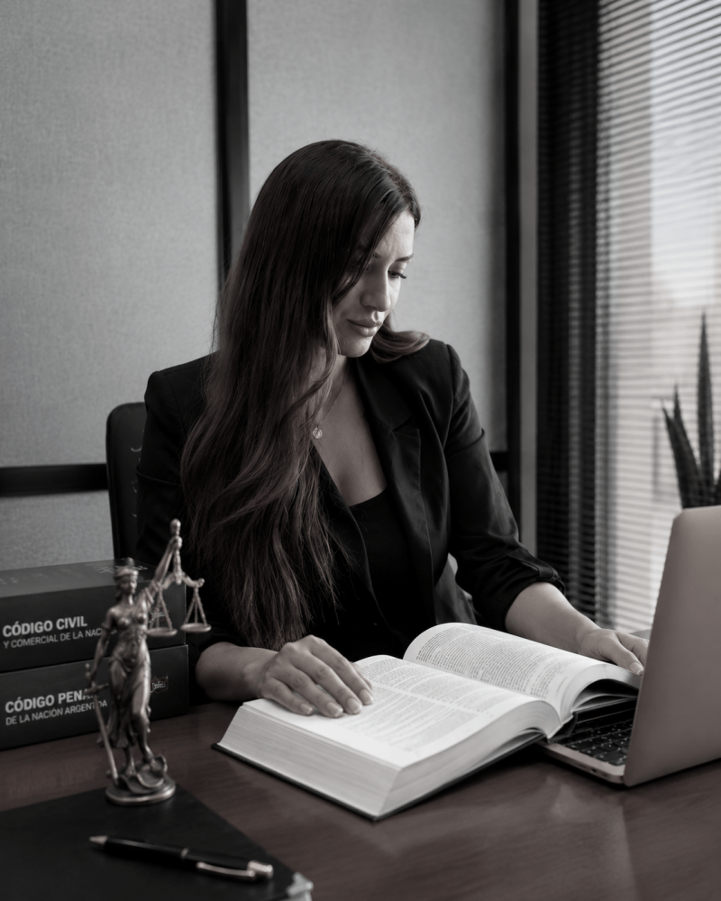 Dra. Florencia Barba, socia de Estudio VBA y abogada especializada en derecho penal.
